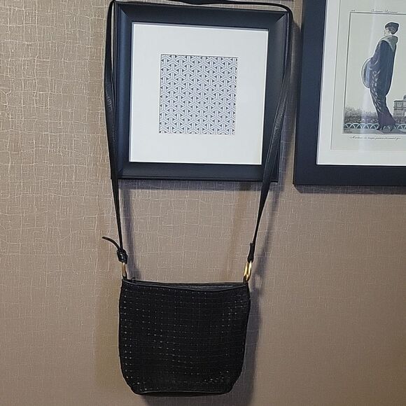 Sharif Woven Leather Bag - Picture 6 of 16